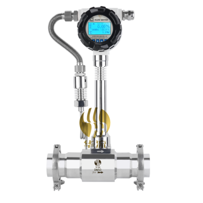 Steam vortex flowmeter